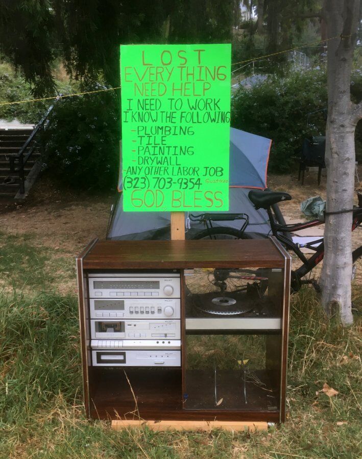 lost everything poster echo park lake.JPG